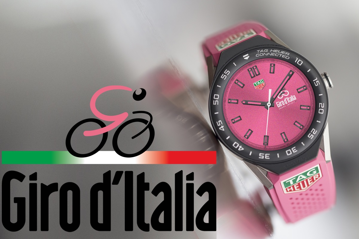 TAG Heuer i specjalny model Connected Modular 45 na Giro d'Italia 2018